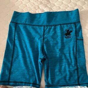 Beverly Hills Turquoise Biker Shorts